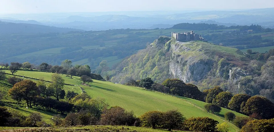 Carreg Cennen Castle, near Llandeilo, Carmarthenshire