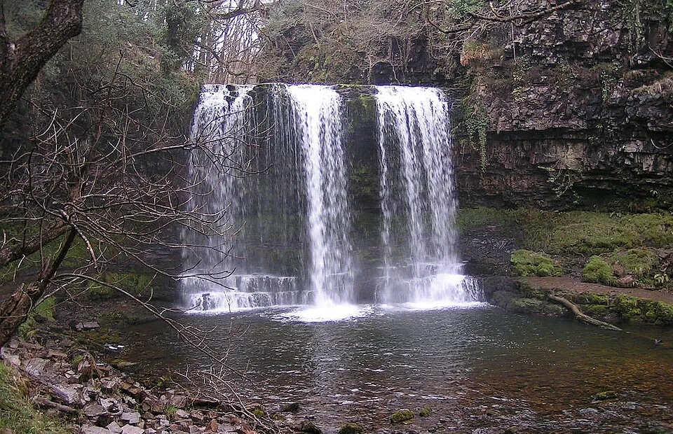 Sgwd yr Eira & the Four Falls, Waterfall Country, Ystradfellte