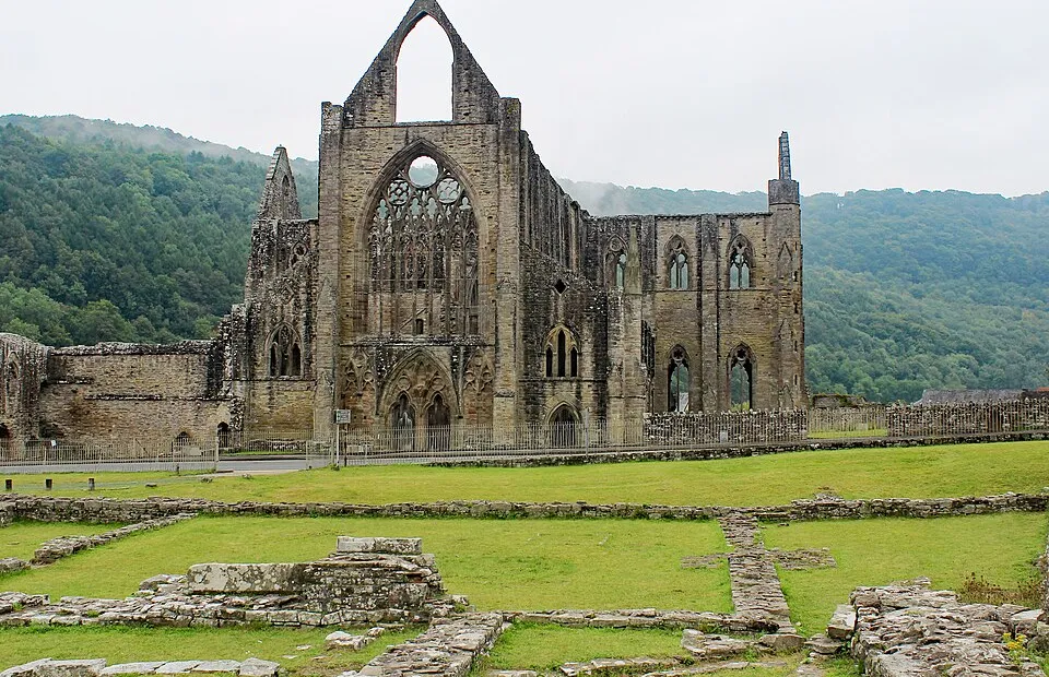 Tintern Abbey, Wye Valley, Monmouthshire